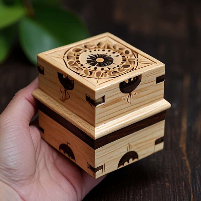 Handcrafted Wooden Box